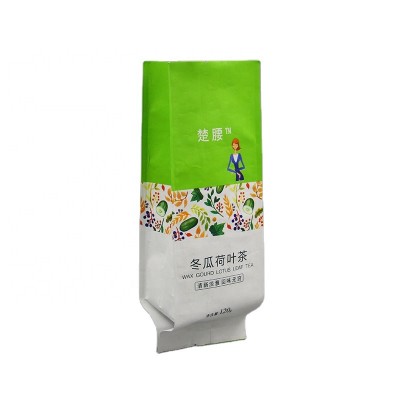 Custom Printing ZipLock Bags Aluminum Foil Stand Up Pouch Matcha Green Tea Powder Packing Bag