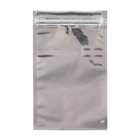 Transparent aluminum foil zip lock plastic bags with zipper